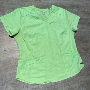 Green scrub top: Greys Anatomy by Barco